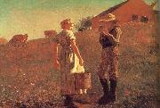 Winslow Homer Encounters oil painting artist